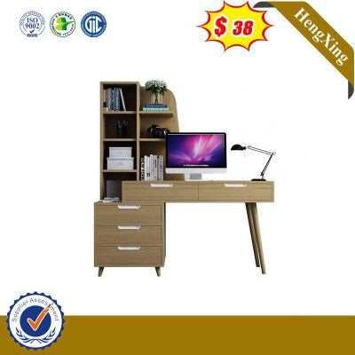 Wholesale Cheap Wooden Dresser Living Computer Desk with Bookcase