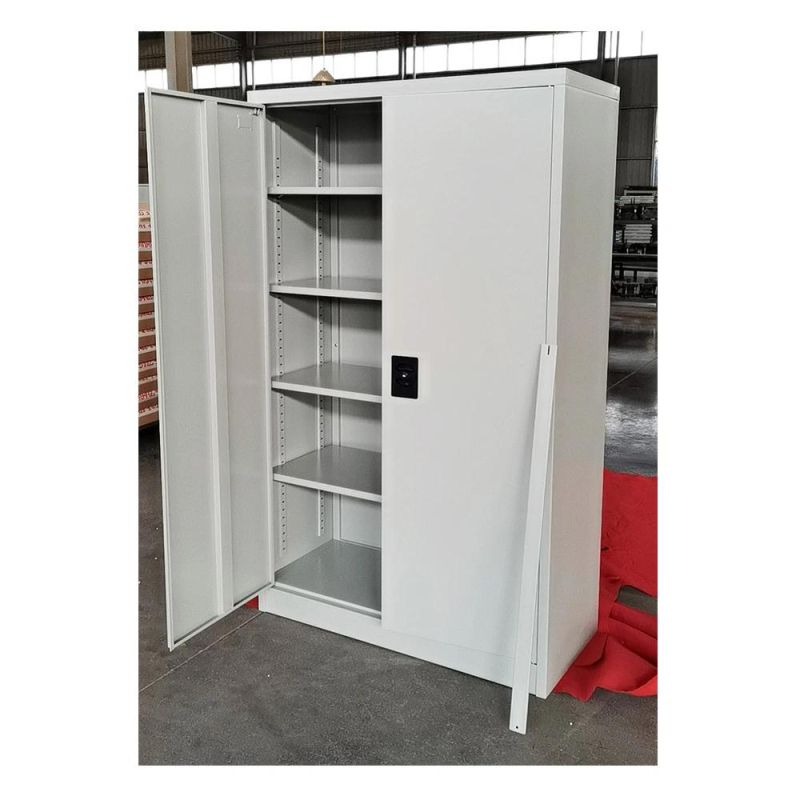 Fas-008 Wholesale Price Metal File Cabinets Office 2 Door Metal Storage Cabinets with Locking Bar