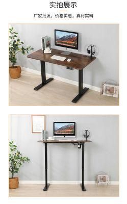 2022 Custom Economical Manual Height Adjustable Sit Stand Table Office Standing Desk