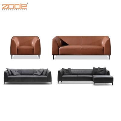 Zode Modern Home/Living Room/Office Furniture Italian Genuine Leather Sofa Set Relax Sofa Set