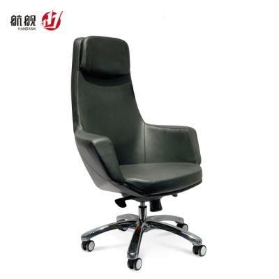 Office Furniture Rotating Lift Synthetic Leather Executive Swivel Heavy Duty Computer Chair