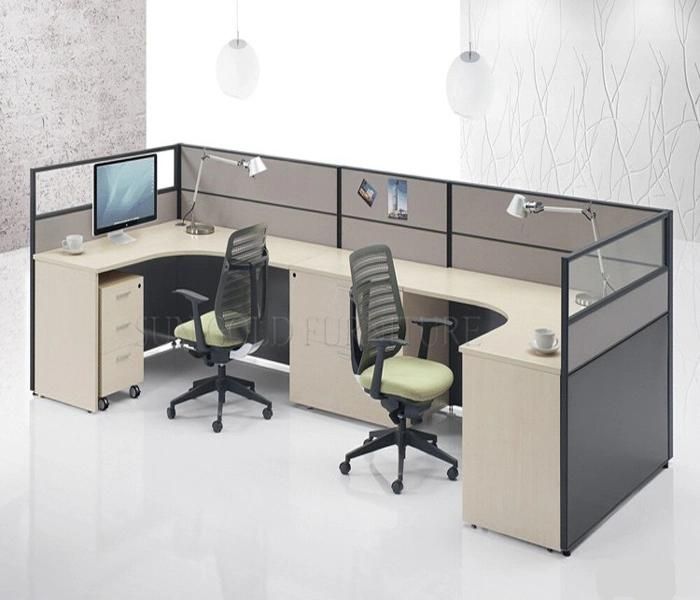 Metal Frame Customized 3 Person Workstation (SZ-WS188)