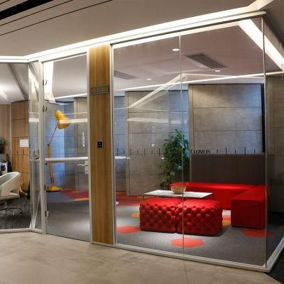 Tecture Prefabricated Glass Partition Glass Wall for Conference Rooms