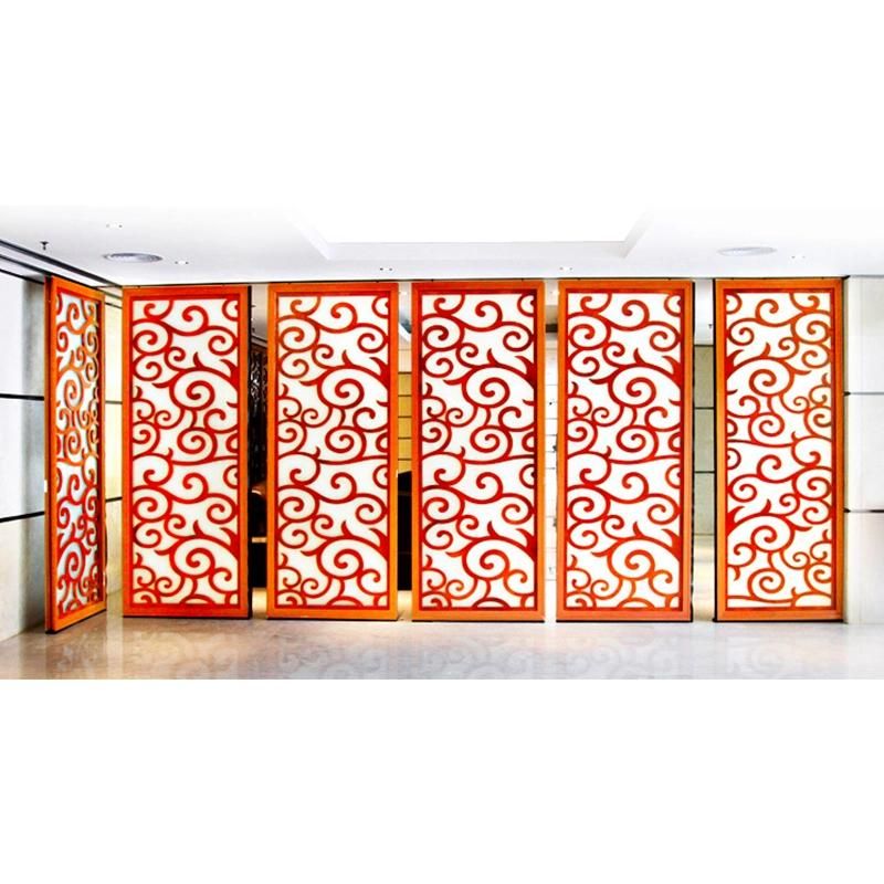 Interior Glass Folding Door Aluminium Frameless Door