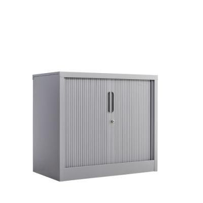 Metal Drawers Tambour Panels Cabinet