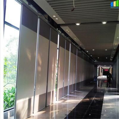 Philippines Acoustic Folding Wooden Room Divider Sliding Movable Operable Partitions