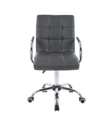 PU New Design Swivel Bar Stools with Wheels Metal Chairs Bar Chairs Office Chair