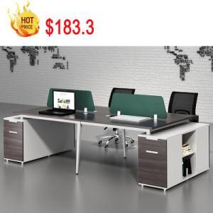 Popular Office 4 Person Benching Workstation Desk Partition