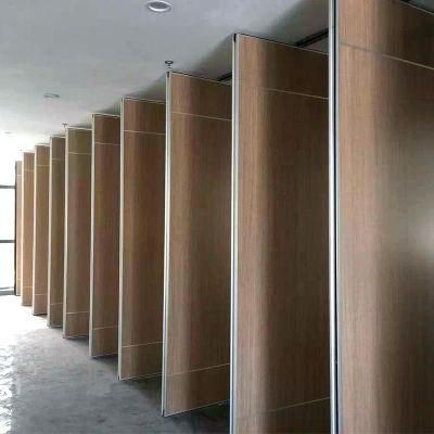 Ceiling Track Acoustic Material Mobile Door Foldable Wall Partition for Hotel