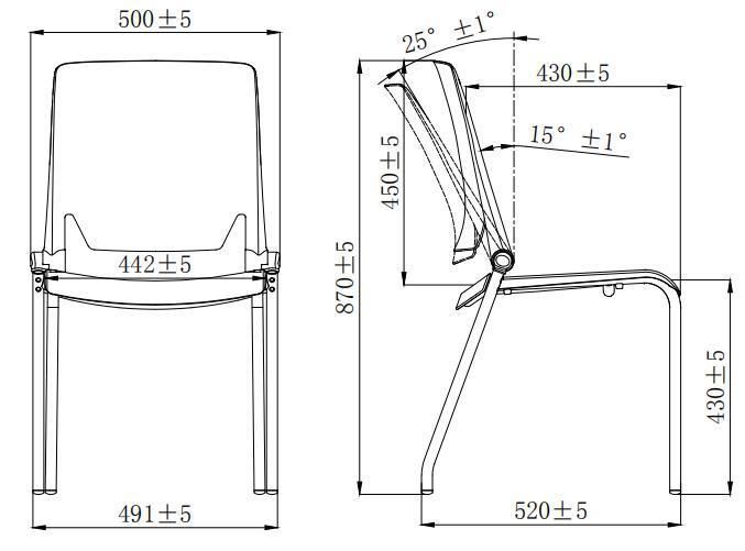 Study Meeting Metal Rotary Conference Staff Office Mesh Furniture