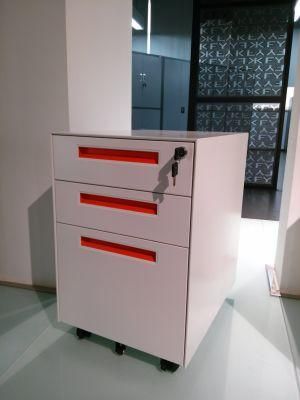Morden 3 Drawer Mobile Pedestal for Office Filing Cabinet