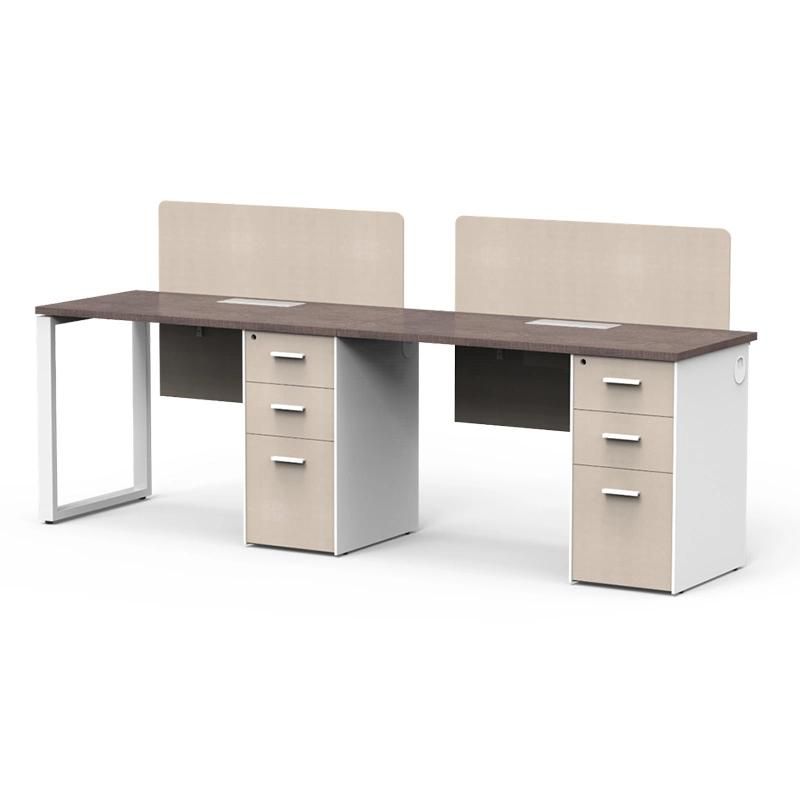 Modern Office Desk Furniture Computer Table Two Person Workstations