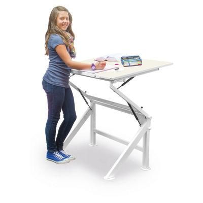 Adjustable Sit Stand Folding Table Computer Desk