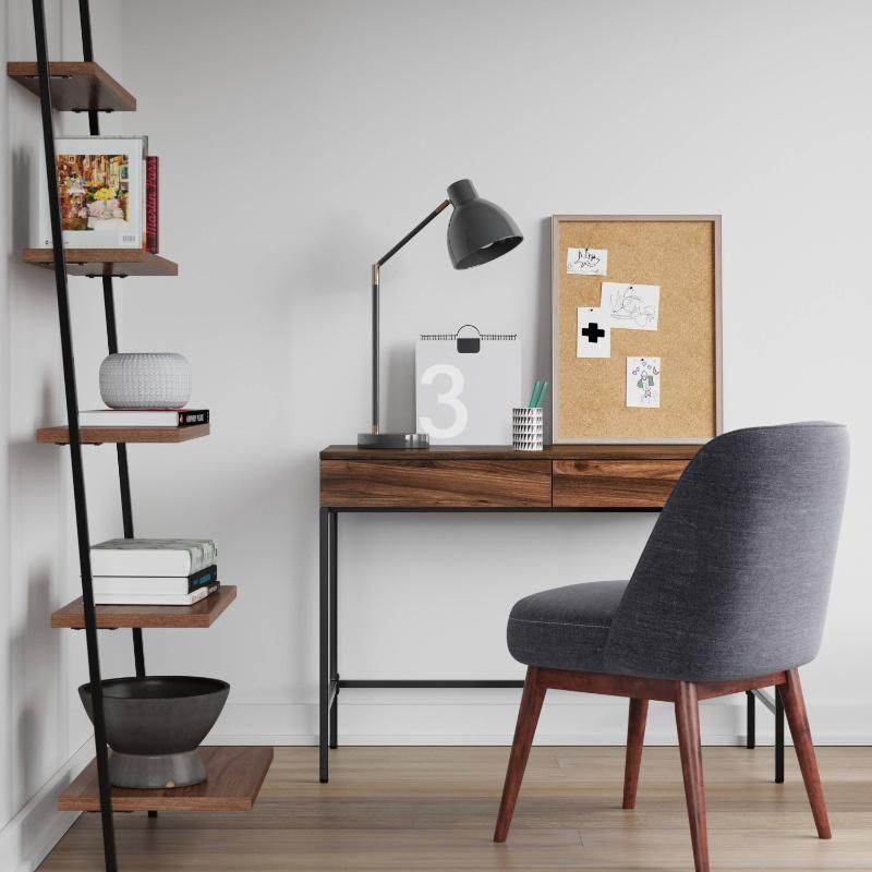 Nordic New Design Standing Wood Computer Desk