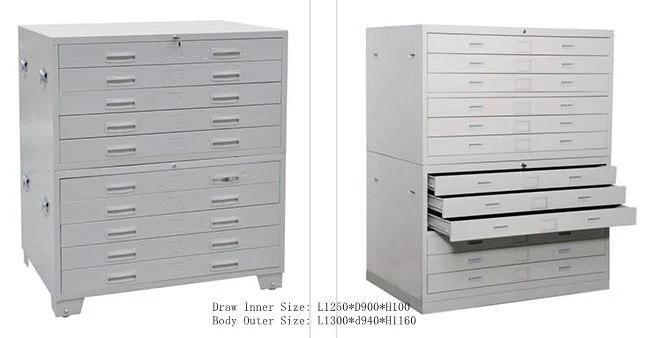 2-Door 5 Layers Metal Office Storage Wardrobe Lockers/Cabinet/Bookcase/Shelf