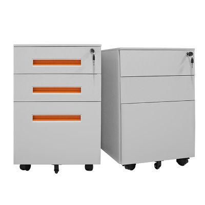 3 Drawer Office Mobile Pedestal File Cabinet