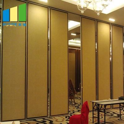 Saudi Arabia Aluminum Frame Acoustic Folding Partition Wall