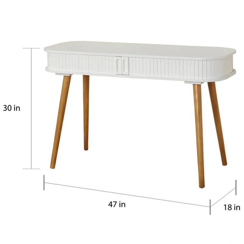 Simple Living Pretty Desk with Drawers 0387