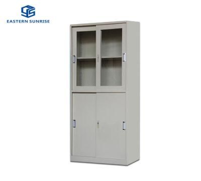 High Quality Sliding Door Steel Filing Storage Cabinet for Office/School/Home
