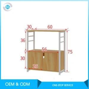 Industrial Metal Ladder Book Shelf Wooden for Living Room