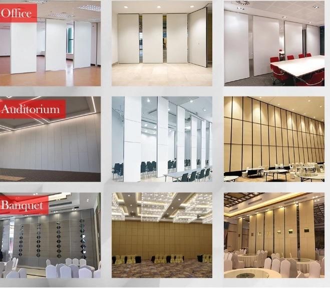 Folding Partition Door Soundproof Movable Wall for Banquet Hall