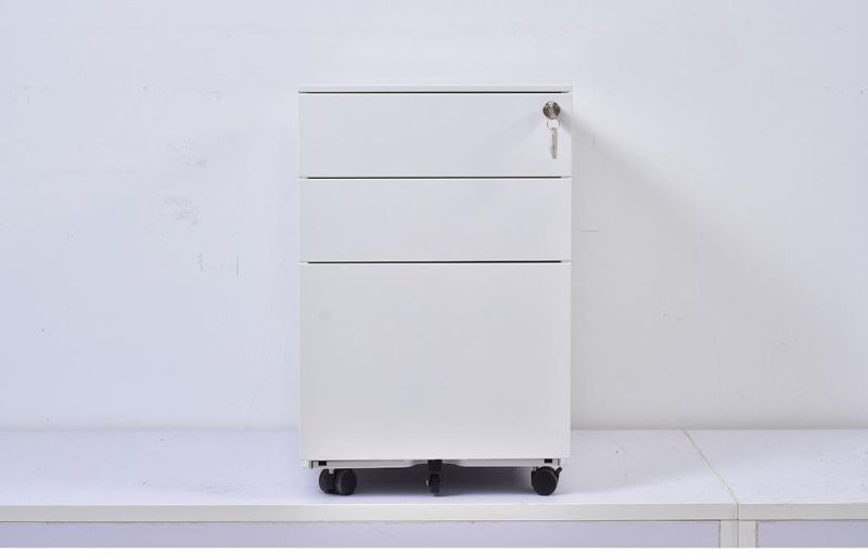 Office Metal 3 Drawer File Cabinet Storage with Lock