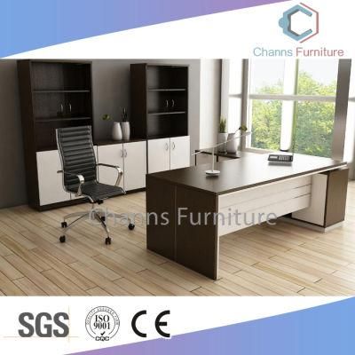 Popular Design Office Furniture L Shape Office Desk, Executive Table (CAS-D41209)