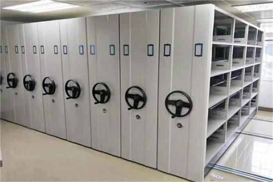 Metal Compactor Storage System Mobile Sliding Shelving Movable Steel Cabinet Filing Cabinet