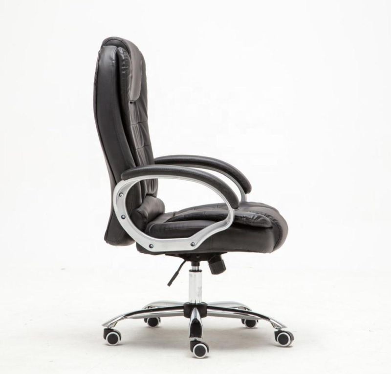 PU Leather Office Table Chair with Tilting Mechanism