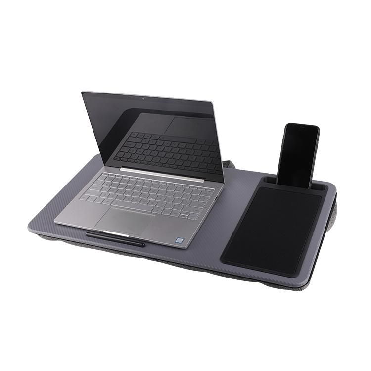 Home Office Computer Desk Lap Desk with Mouse Pad and Phone Holder