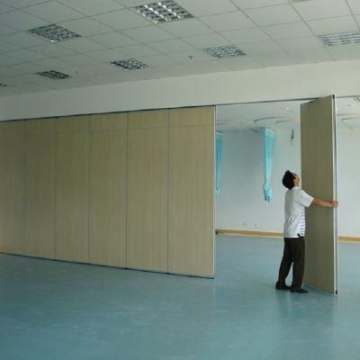 Hand-Actuated Acoustic Soundproof Partition Wall for Hotel Exhibition Hall