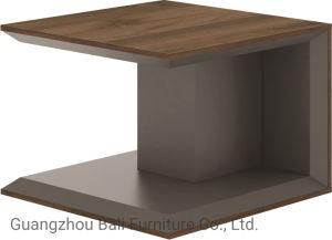 Modern Europe Oak Veneer Long Square Coffee Table for Home Living Room Office Furniture (BL-CT127)