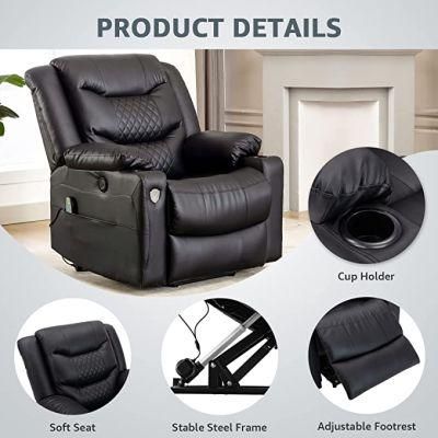 Wireless Speaker Reclining Gamer Chair with Cup Holders