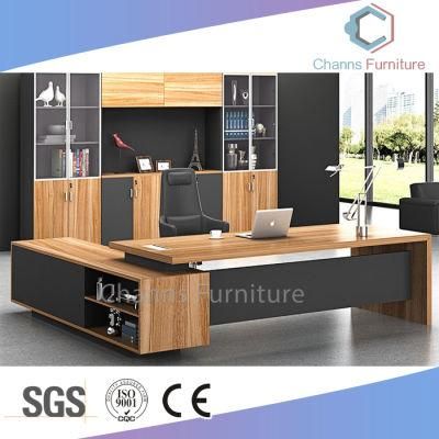 Modern Furniture Manager Executive Table with Credenza (CAS-DA04)