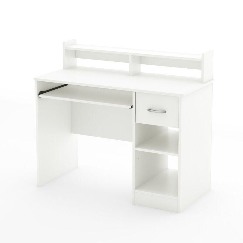 Modern Table with Storage Drawer Home Office Computer Desk PC Laptop Desk