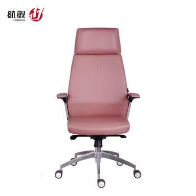 Lovely Color Office Swivel Chair with Headrest for Ladies Computer Chair