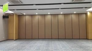 Durable Soundproof Sliding Movable Partition Wall with Passed ISO SGS TUV BV Certificate