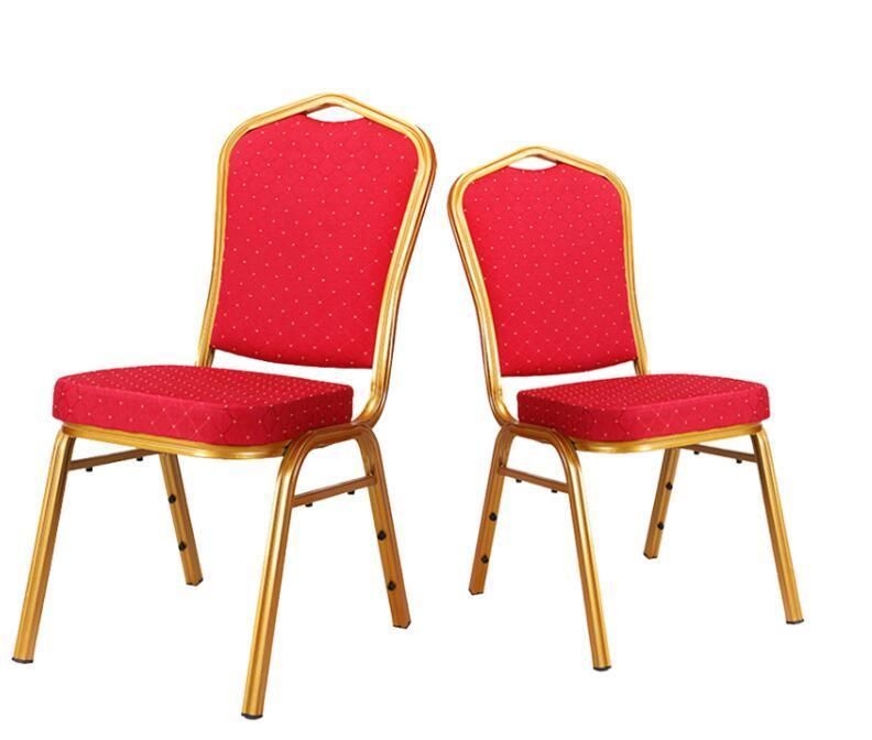 Modern Elegant Wedding Chiavari Types of Crown Back Fabric Banquet Chairs