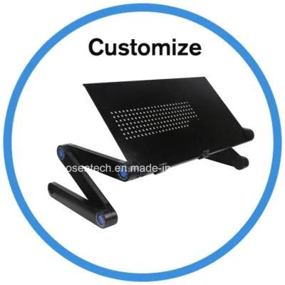 Home Portable Laptop Desk Stand Adjustable Folding Computer Desk