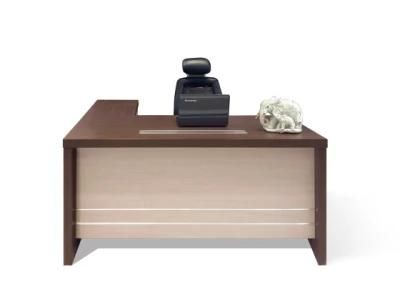 Hot Sales Classic Design 160cm 180cm 200cm L Shaped Computer Desk Melamine Modern Executive Office Desk
