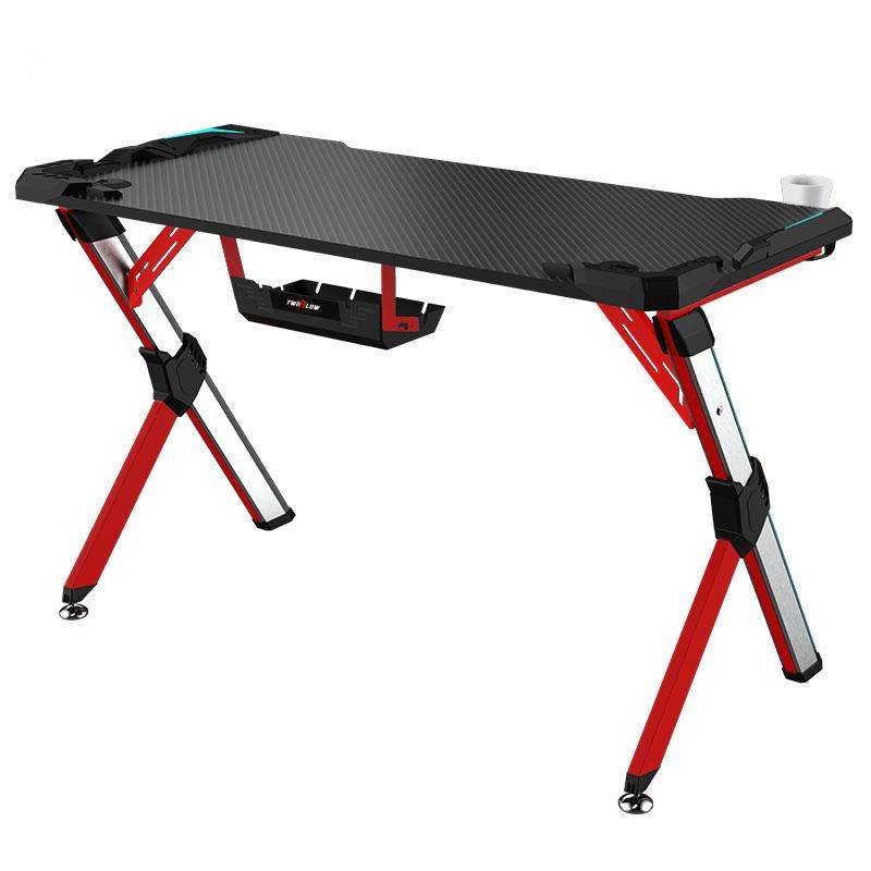 Best Selling Modern Gaming Table PC Desk with LED Light