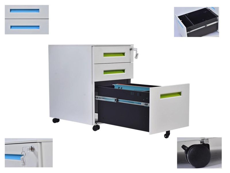 Metal Filing Office Storage Mobile Pedestal Australia Furniture