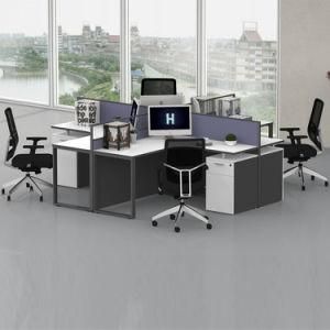 Modern 4 Crossing Design Office Desk