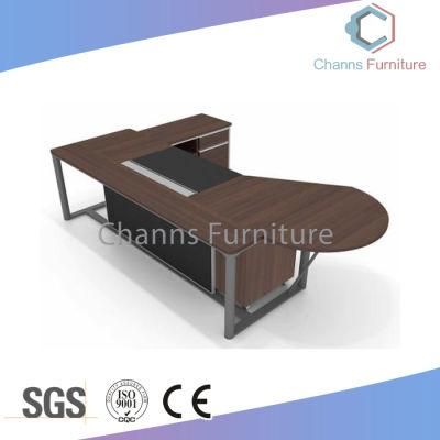 New Design Executive Desk L Shape Office Table with Extension Coffee Desk (CAS-ED31451)