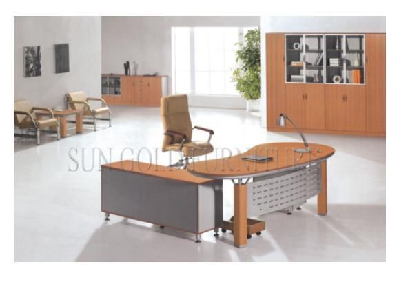 Factory Outlet Tradition Office Furniture L Shape Computer Desk Set (SZ-ODA1002)