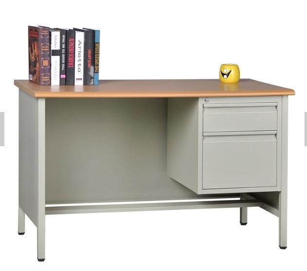 Factory Price Cheap Steel Office Furniture Office Desk with Hanging Pedestal