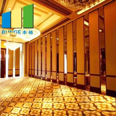 Acoustic Soundproof Operable Folding Wall Movable Partitions for Banquet Hall