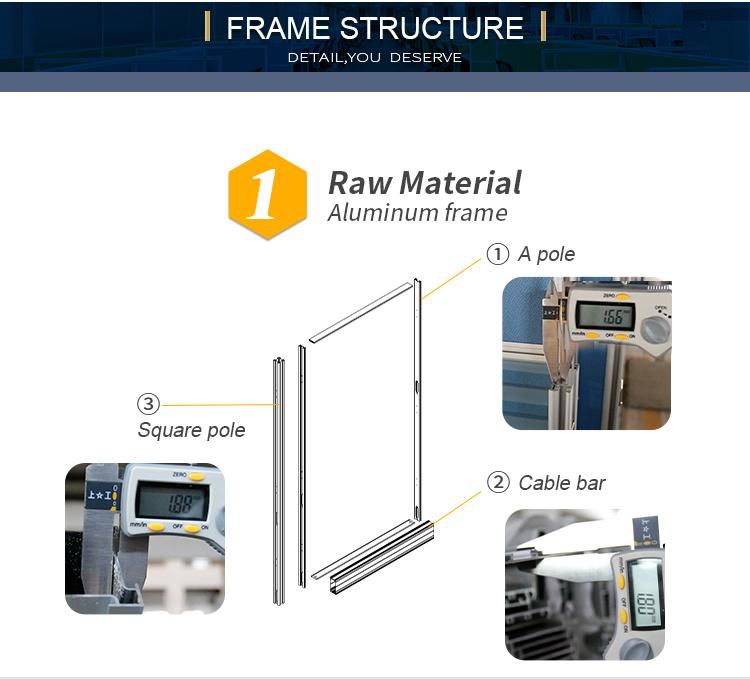 High End Standard Size Office Partition Modular Workstation