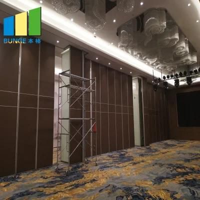 Banquet Hall Acoustic Room Divider Operable Movable Partition Walls