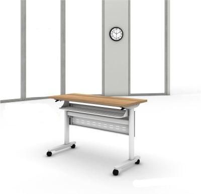 Hot Sale Office Room Simple Design Mobile Metal Folding Training Table Adjustable Desk Office Desk